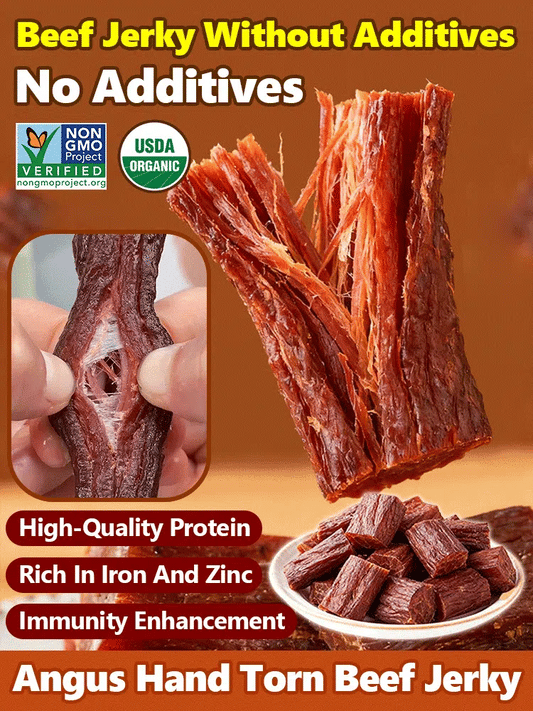 Add high-protein pure beef jerky-YAO