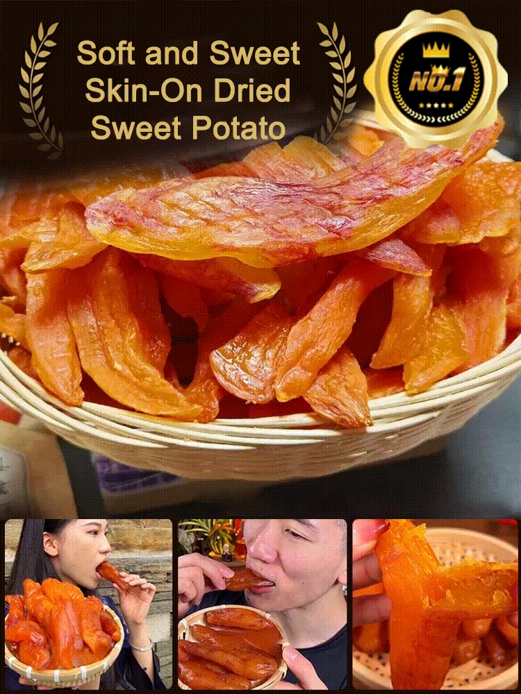 Soft and Sweet Skin-On Dried Sweet Potato-Lynn
