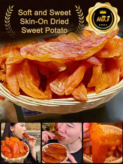 Soft and Sweet Skin-On Dried Sweet Potato-Lynn