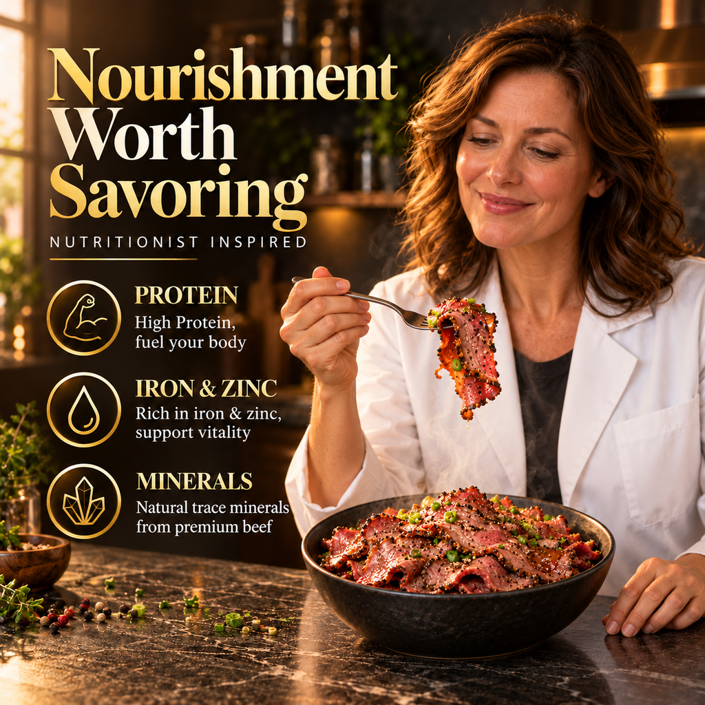 🥩 Pastrami Beef Slices – Tender & Juicy, Ready to Eat-TTR