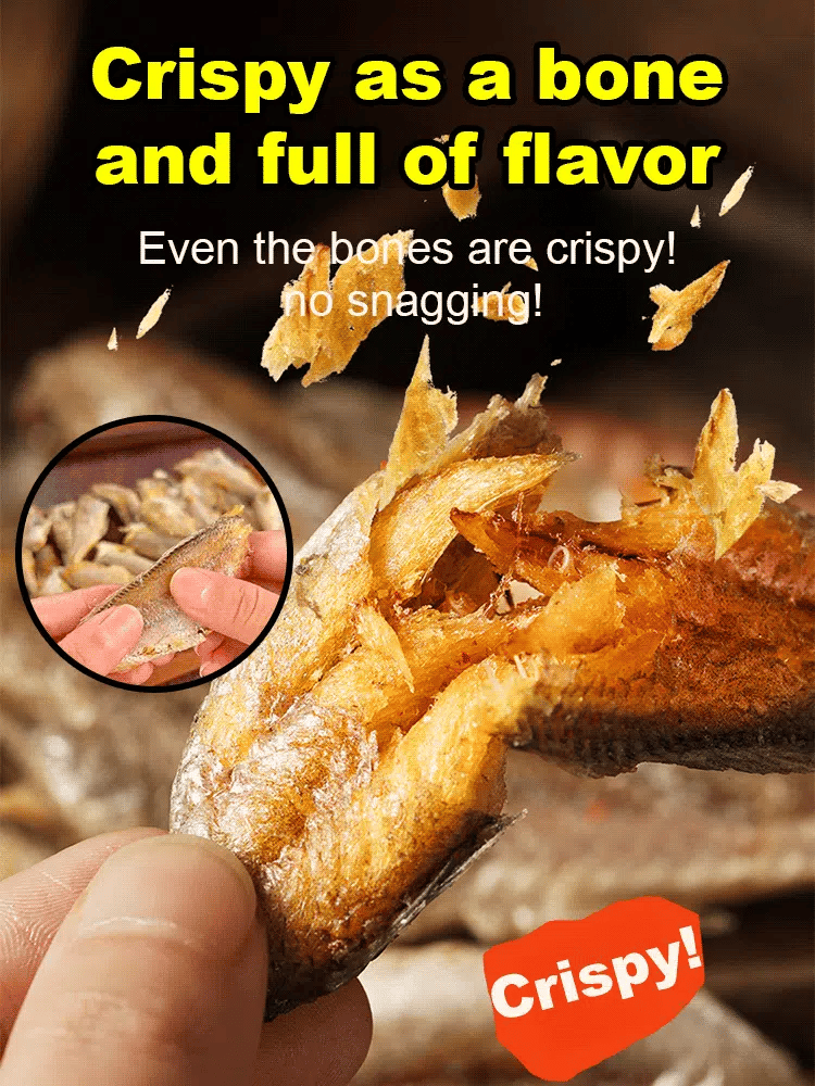 High-protein ready-to-eat deep-sea fish crisps-YAO