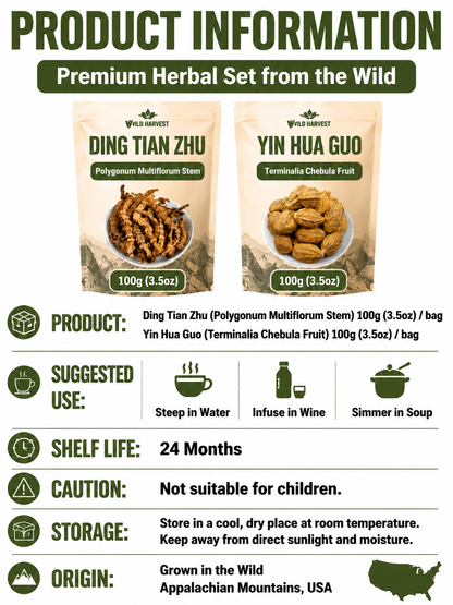 👨Men’s Daily Vitality Herbal Blend – Natural Plant-Based Wellness Support-YAO