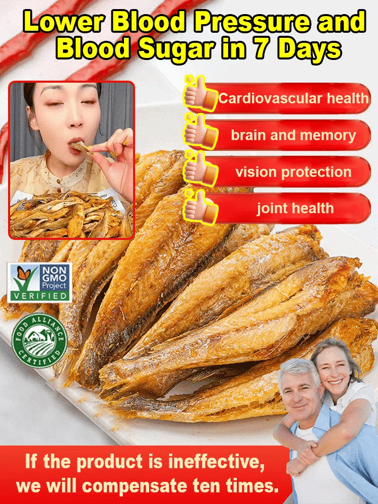 High-protein ready-to-eat deep-sea fish crisps-YAO