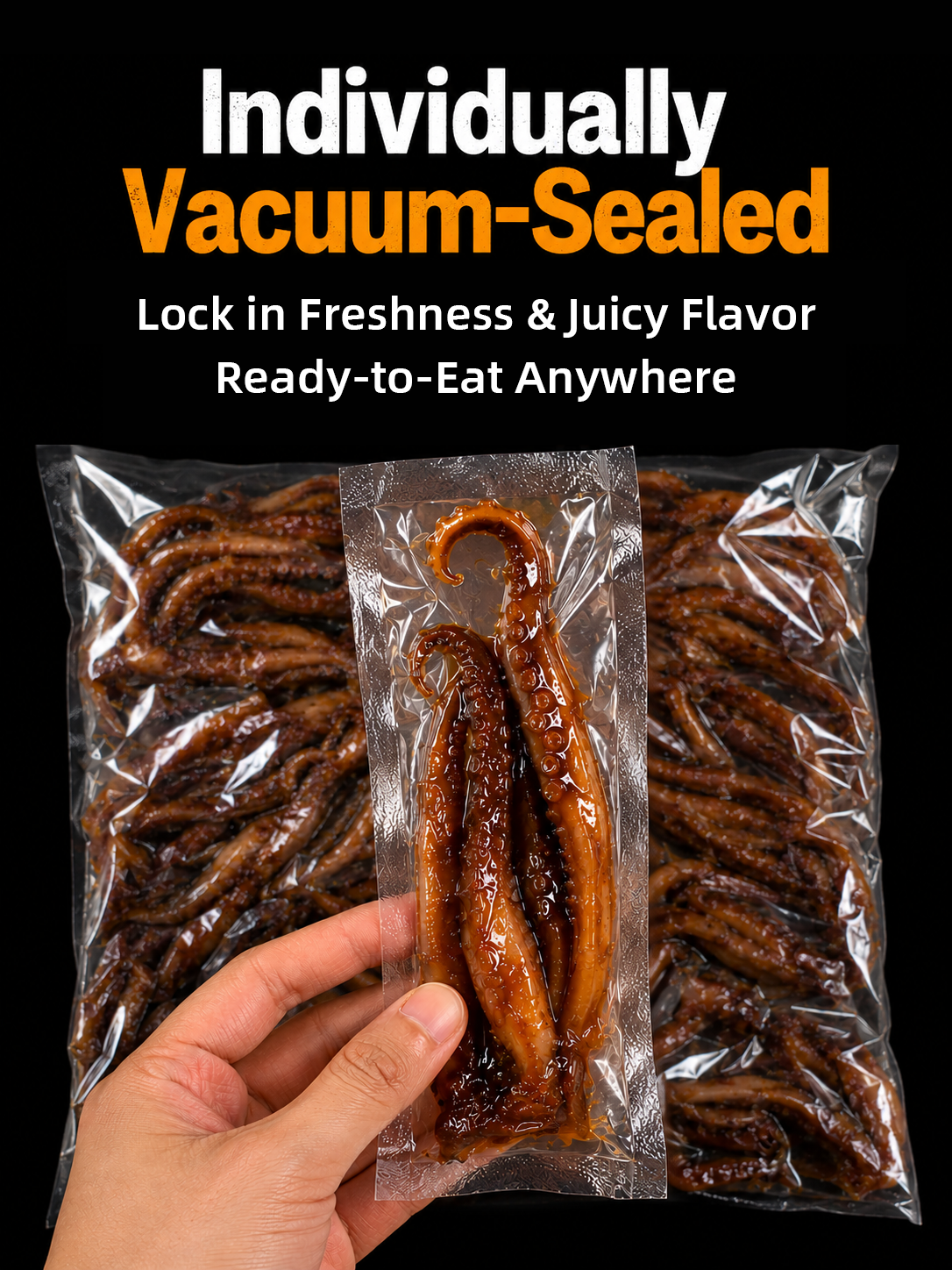 🦑BBQ Roasted Whole Squid Snack – Ready to Eat, Individually Wrapped-YAO
