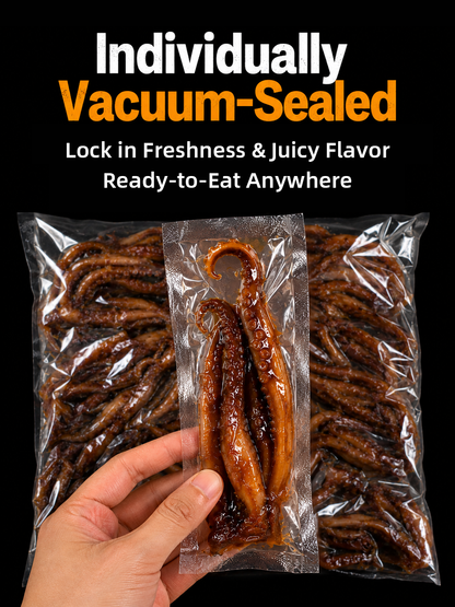 🦑BBQ Roasted Whole Squid Snack – Ready to Eat, Individually Wrapped-YAO