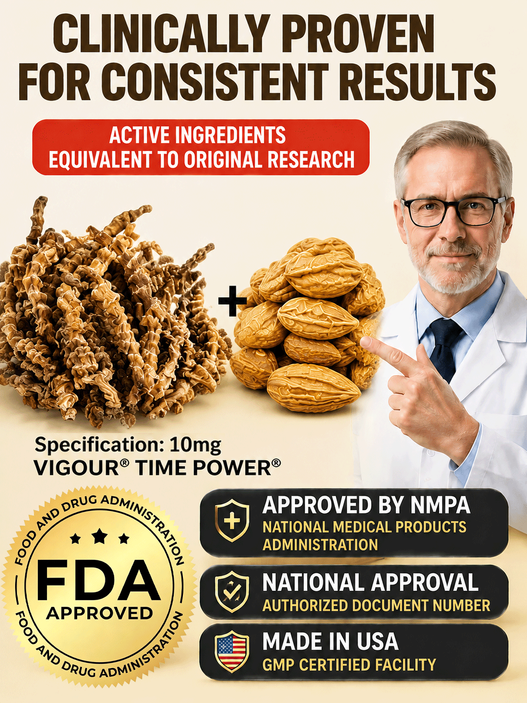 👨Men’s Daily Vitality Herbal Blend – Natural Plant-Based Wellness Support-YAO