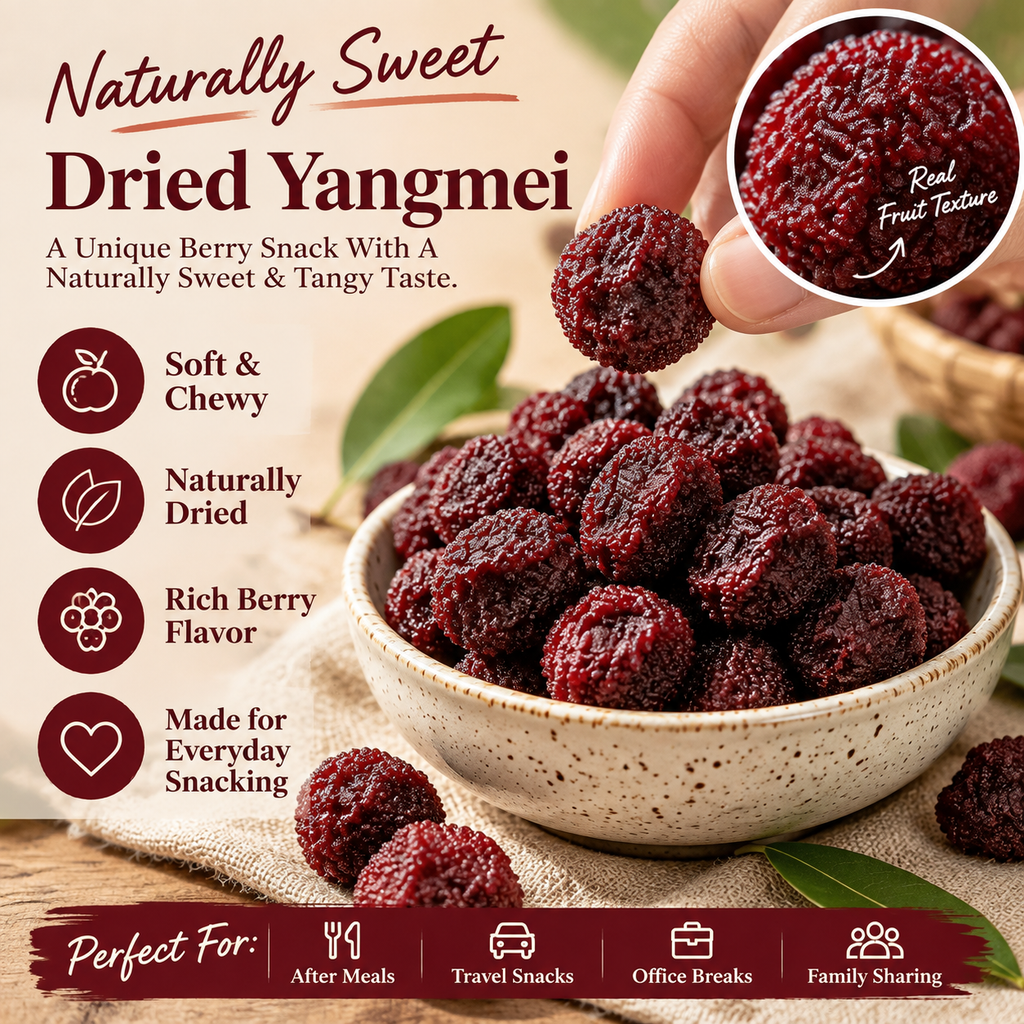 Mountain Dried Yangmei | Bright Sweet-Tangy Bites To Awaken Your Palate-TTR