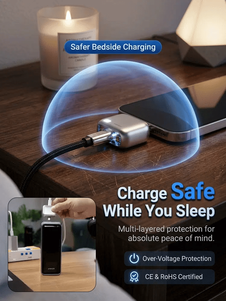 Overcharge Protection Smart Charger-YAO
