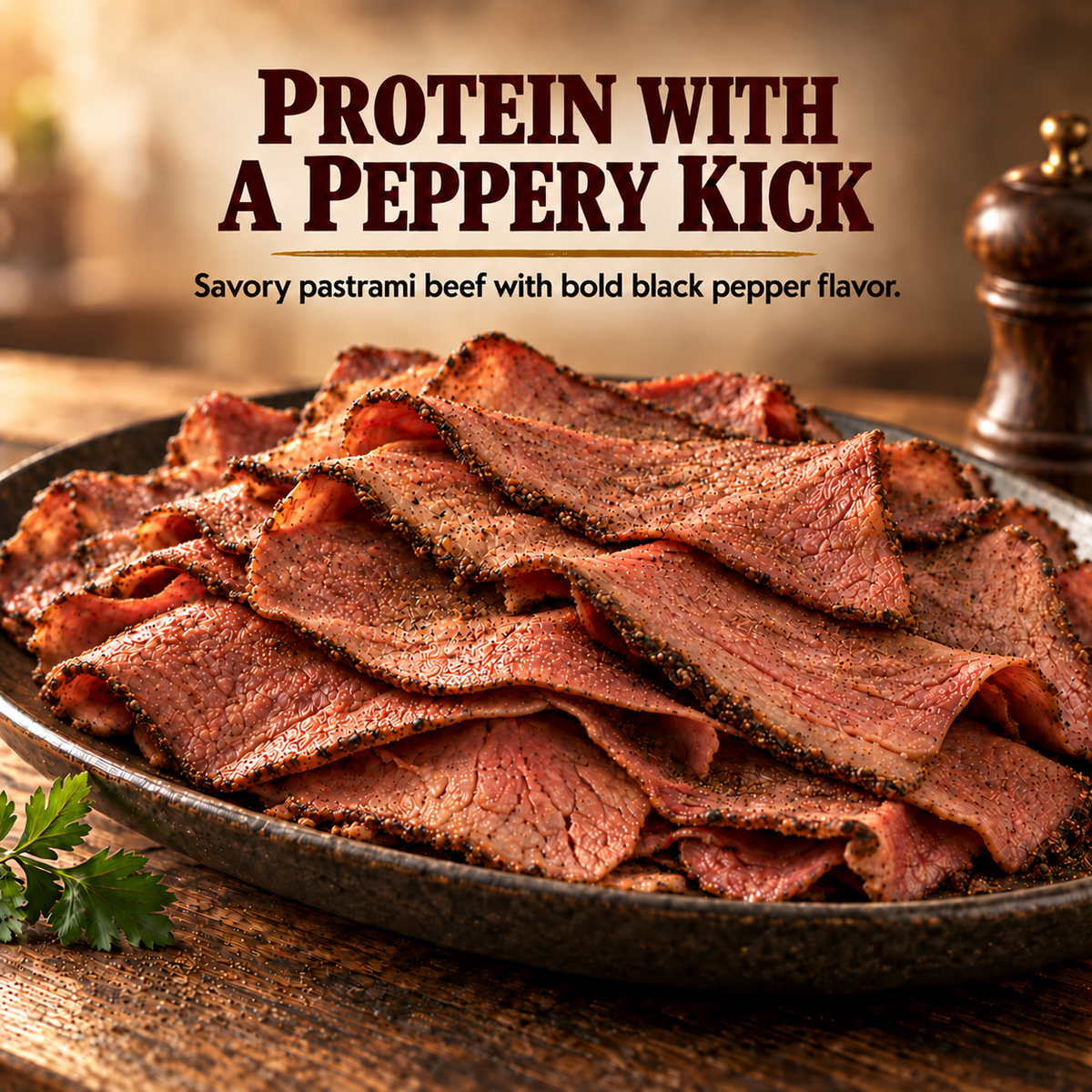 🥩 Pastrami Beef Slices – Tender & Juicy, Ready to Eat-TTR