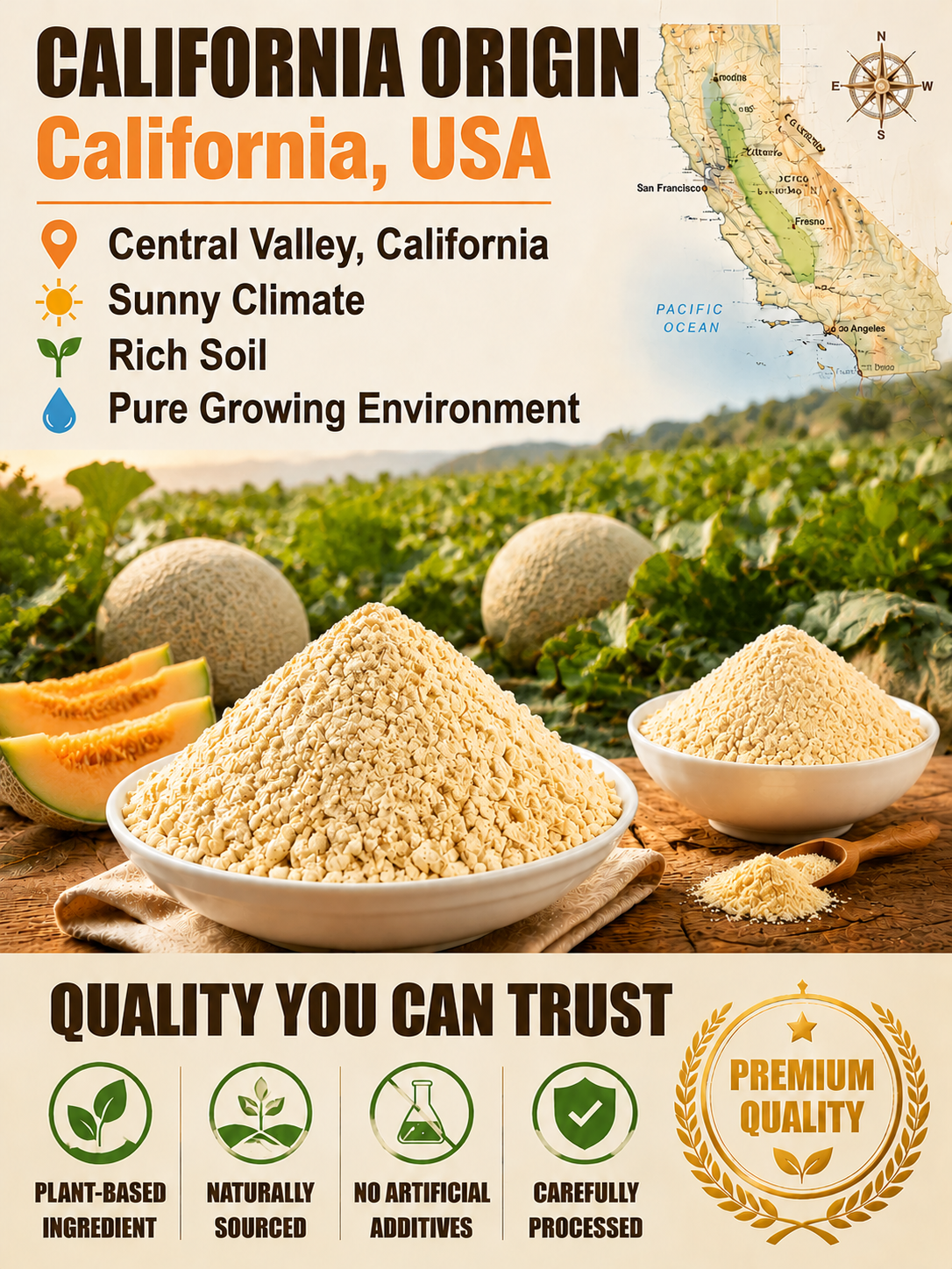 🍈 Premium Seed Powder Blend | Smooth Taste, Easy Nutrition-YAO