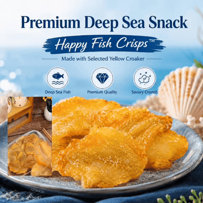 Happy Fish Crisps™ – A Light, Crispy & High-Protein Seafood Snack Made for Every Craving-YAO