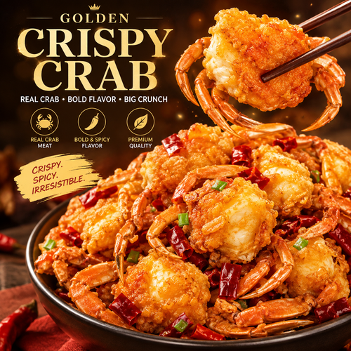Alaskan Snow Crab Ready-to-EatCrispy Crab-YAO